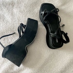 Chunky platform sandals